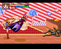 une photo d'Ã©cran de Sailor Moon sur Nintendo Super Nes